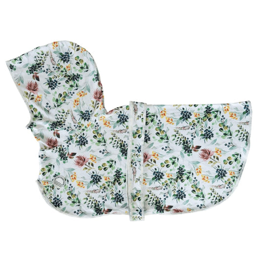 Evergreen Dog Robe - Evergreen