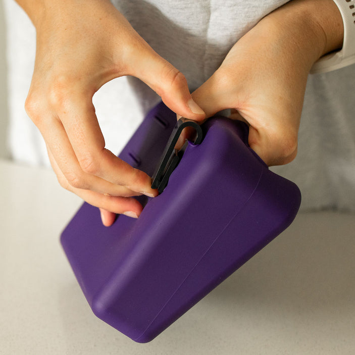 Purple Pro Trainer Silicone Pouch