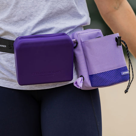 (FACTORY SECONDS) Purple Pro Trainer Silicone Pouch