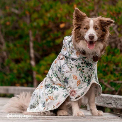 Evergreen Dog Robe - Evergreen