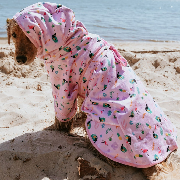 Tropical Dog Robe