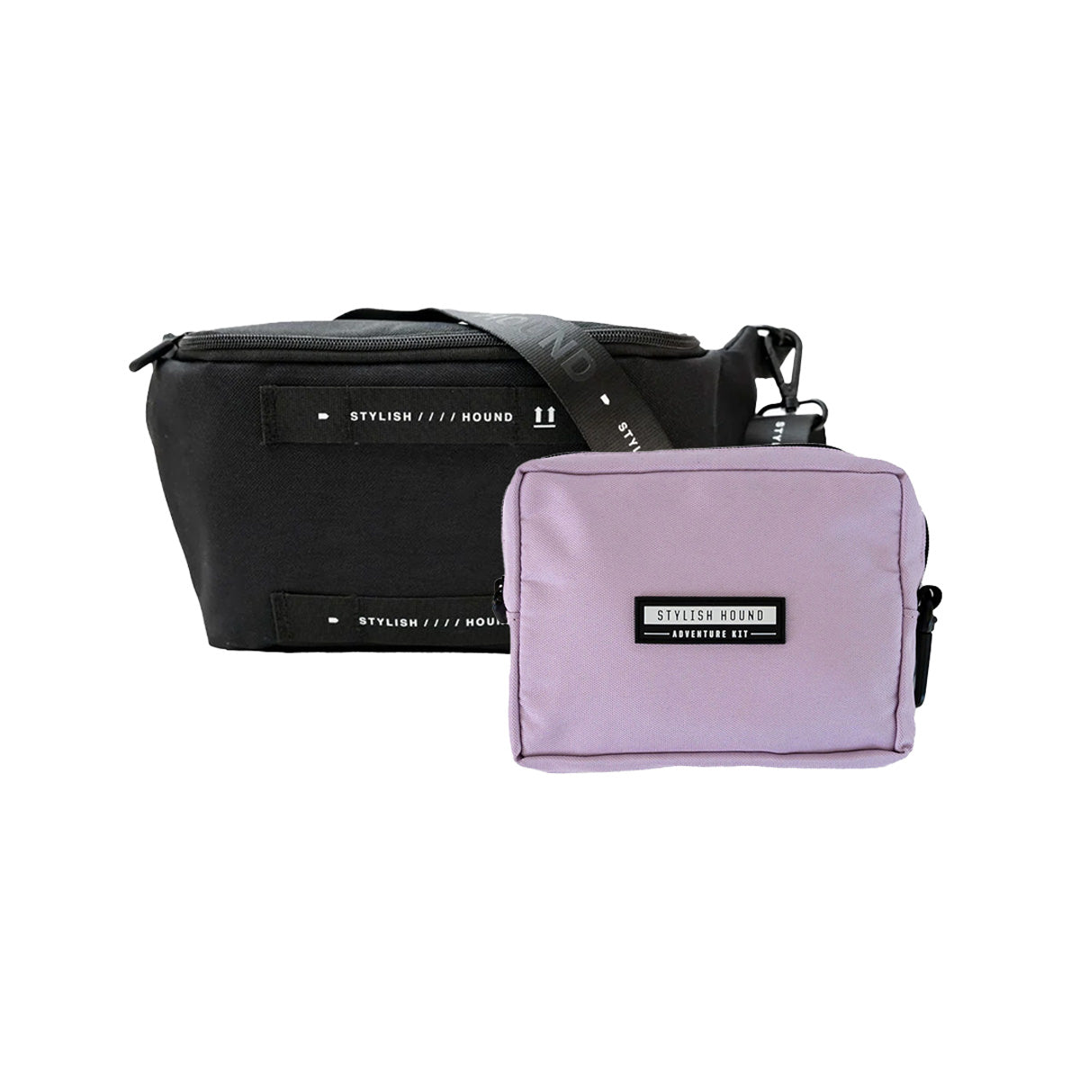 Black S.H Waist/Cross Body Bag + Express Pouch