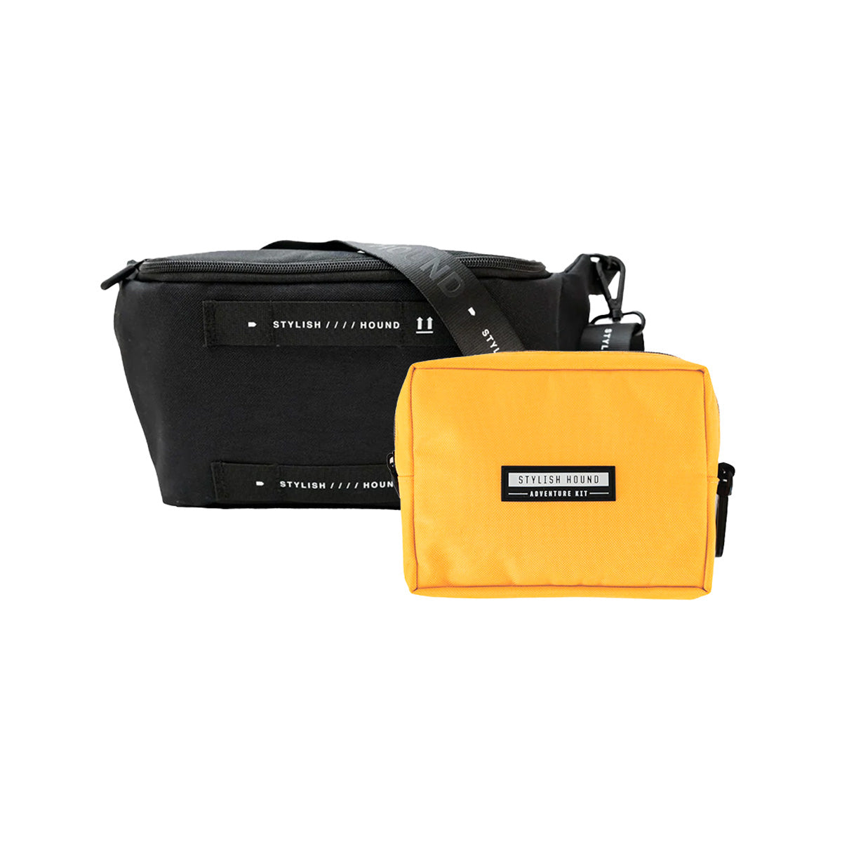 Black S.H Waist/Cross Body Bag + Express Pouch