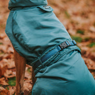 Teal Trench Coat