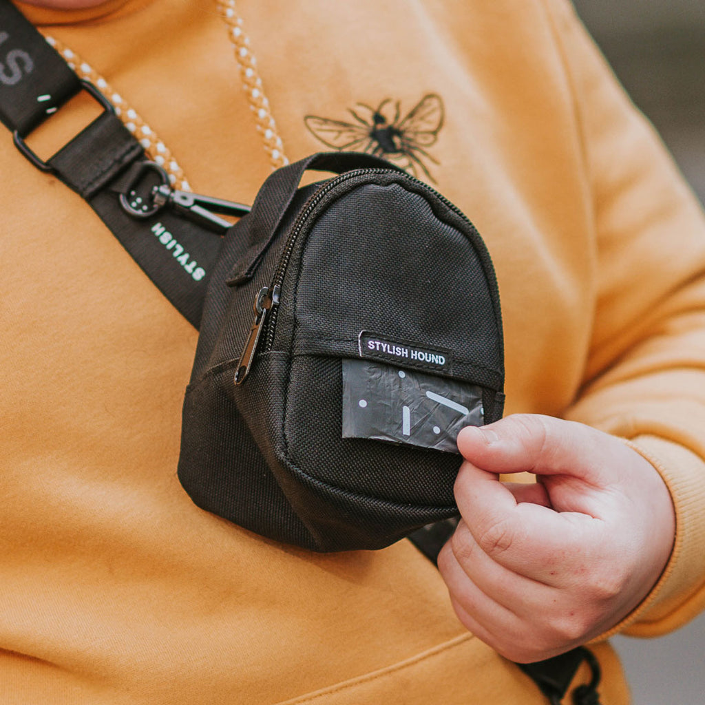 Black Mini Backpack - Black