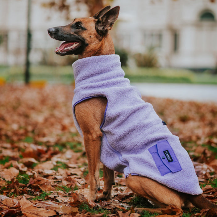 Lilac On Tour Fleece Vest