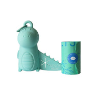 Mint Dino Poop Bag Holder