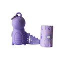 Lilac Dino Poop Bag Holder