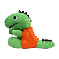 T-rex 2in1 Soft + Rubber Toy Treat Dispenser