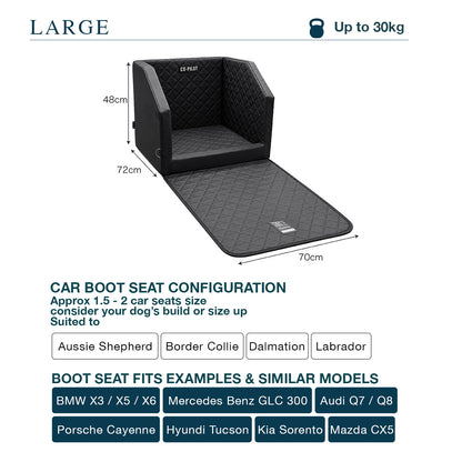Dog Car Back Seat & Boot Seat