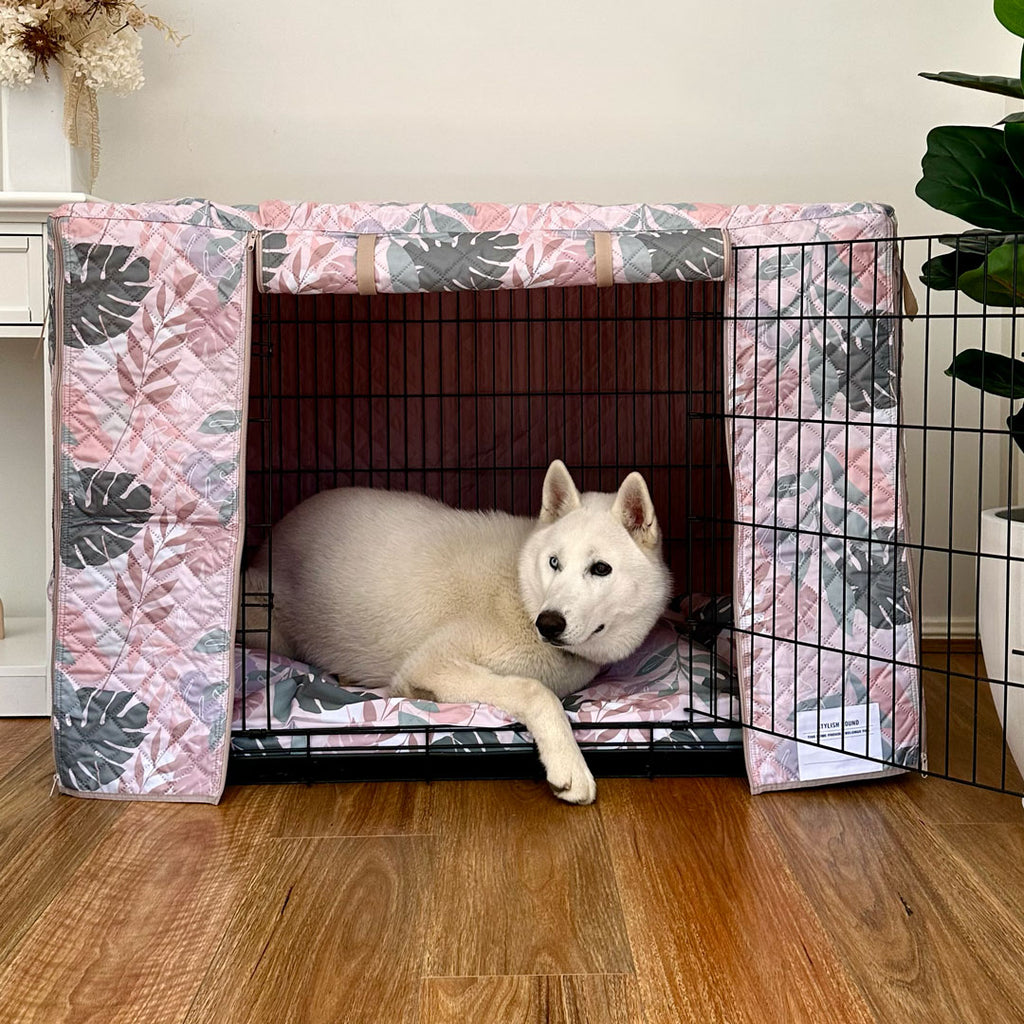 Botanica Quilted Crate Cover