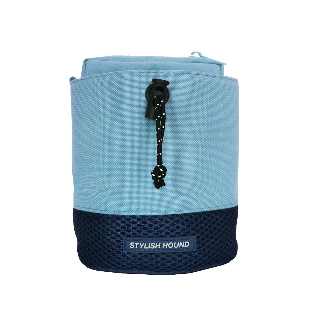Blue Train n' Treat Pouch