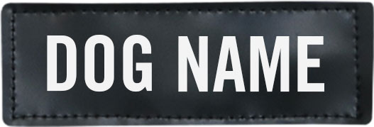 Free Personalised Leash Name Patch