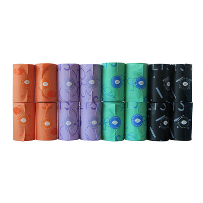 16 Rolls Biodegradable Poop Bag - 16 Rolls
