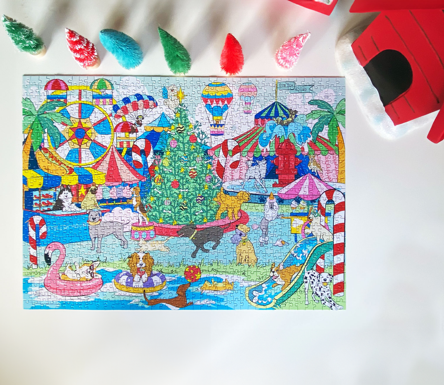 Santa's Magical Playground Puzzle