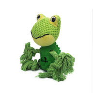 Frog 3-in-1 Soft + Rubber Toy Treat Dispenser