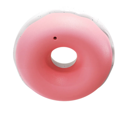 Strawberry Donut Squeaker Power Chew