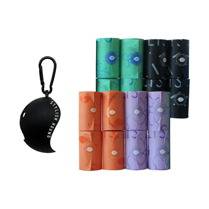 Poop Bag + Ball Holder