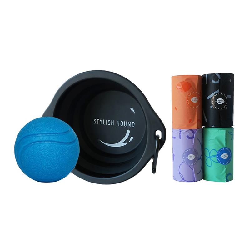 Poop Bag + Black Ball Holder + Tough Ball