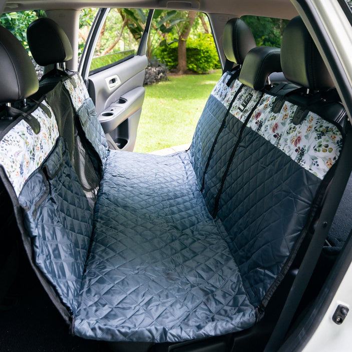 Evergreen Back Seat Cover w Travel Bag