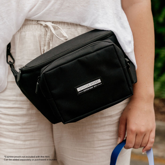 Black S.H Waist / Cross Body Bag