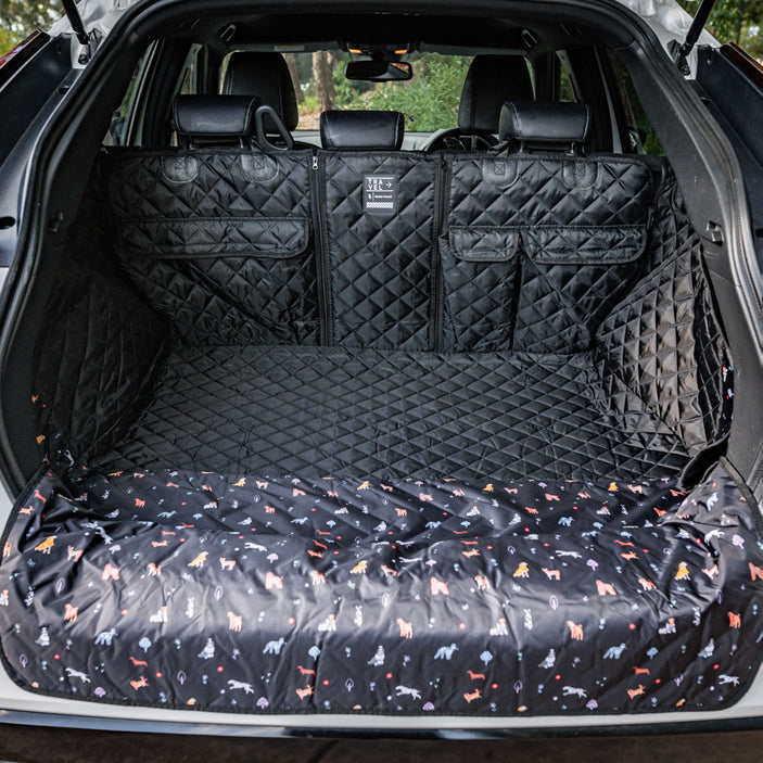 Happy Pack Car Boot Cover with Drawstring Bag